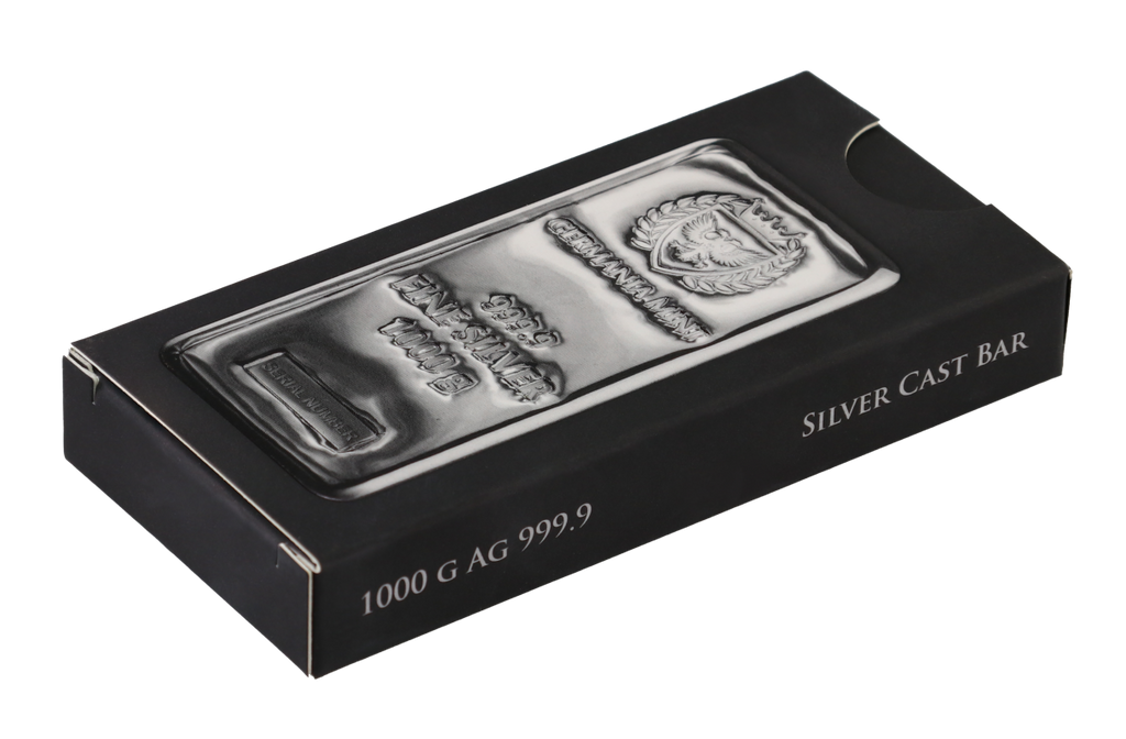 Germania Mint - 1000 g Ag999.9 Cast Bar